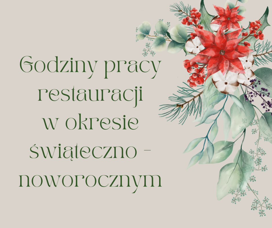 Świąteczne godziny pracy